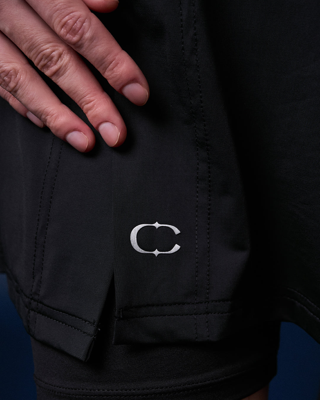 CAKENIS ATHLEISURE SKIRT EXTENDER IN BLACK