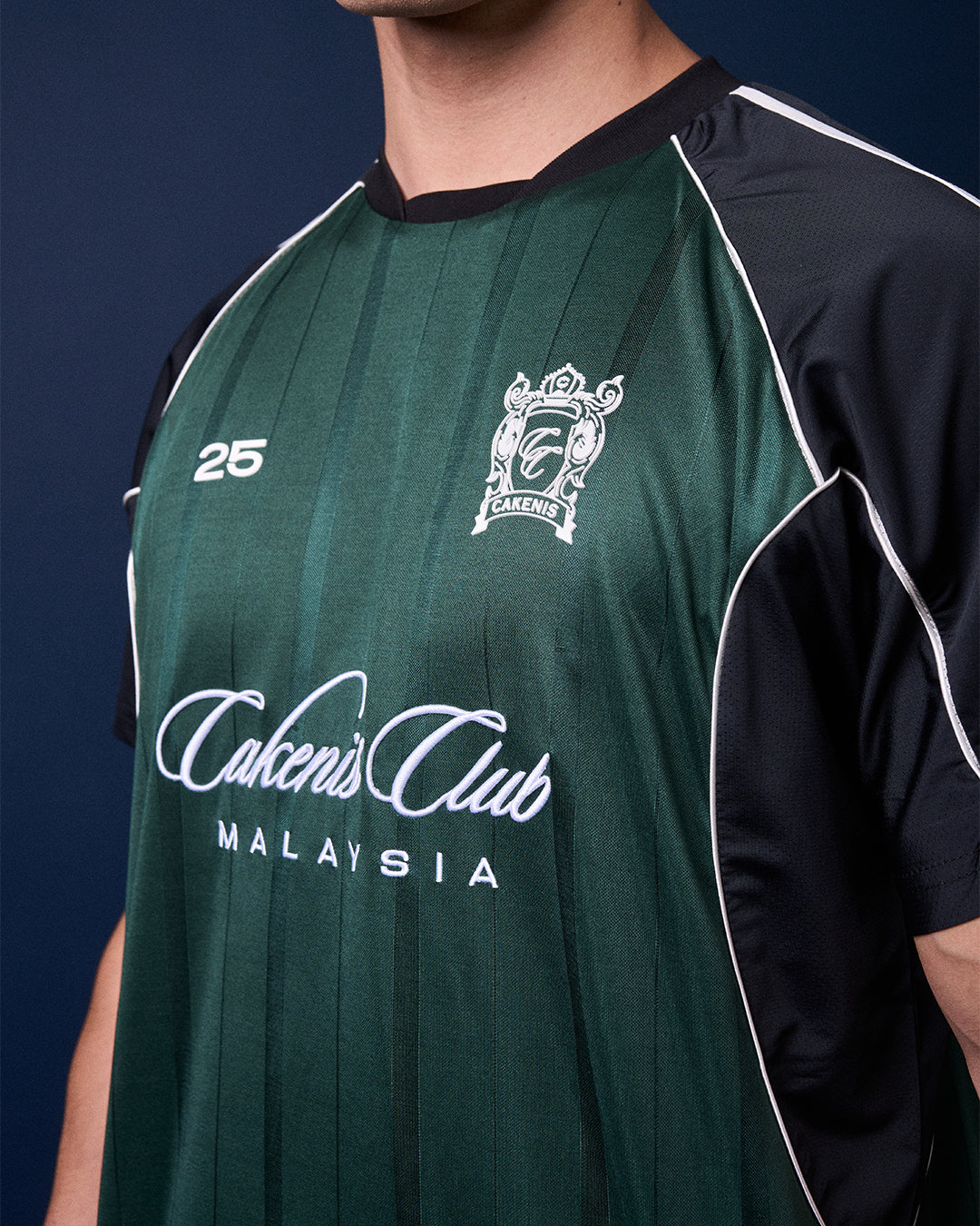 CAKENIS SHOW UP JERSEY MEN IN BLACK GREEN