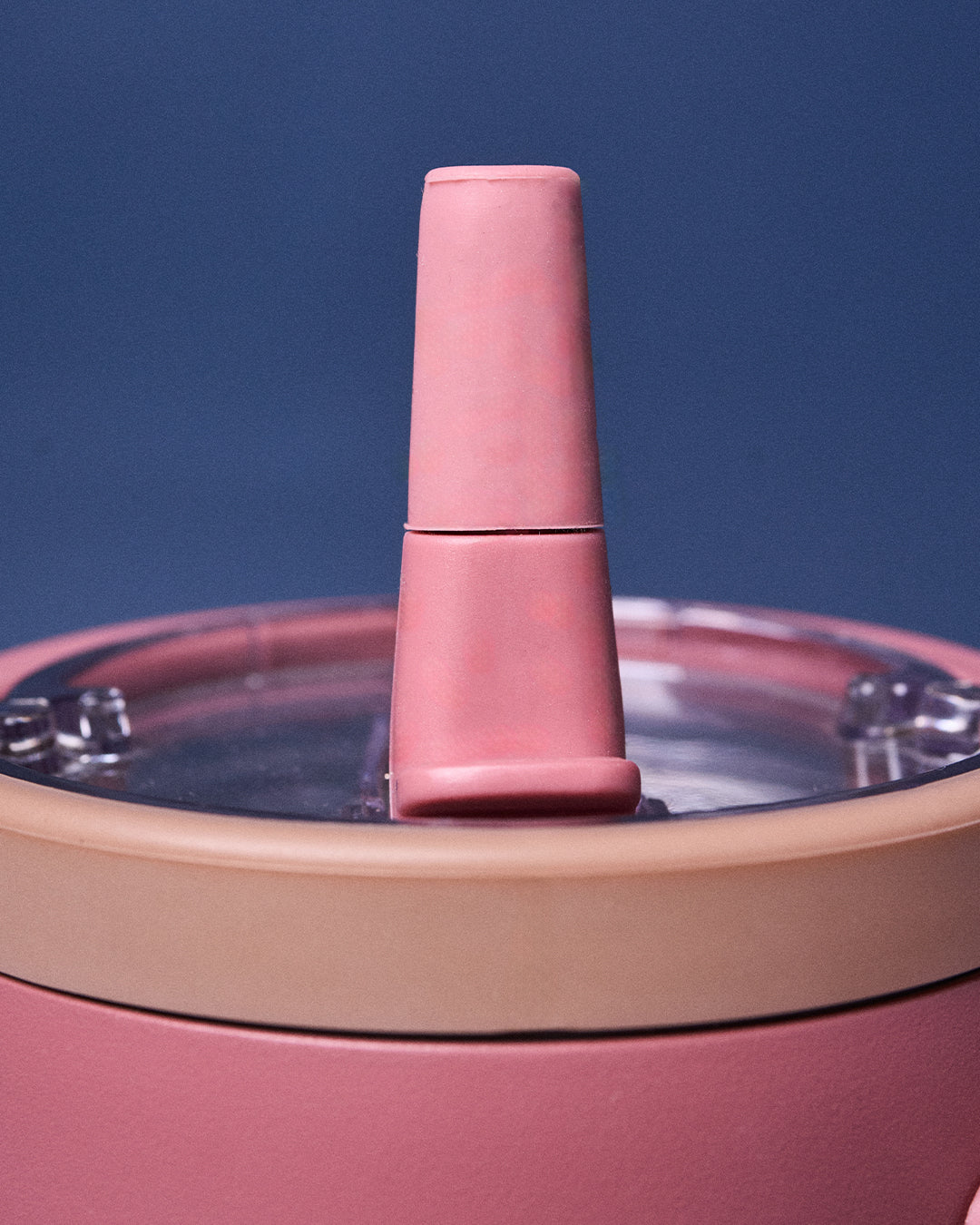 CAKENIS ATHLEISURE INSULATED STEEL TUMBLER (1.2L) IN MAUVE