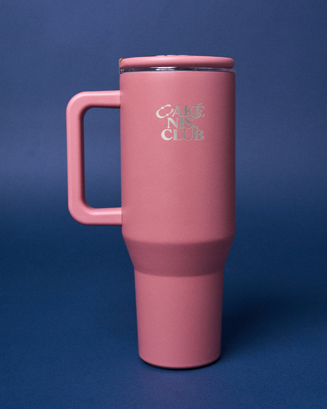 CAKENIS ATHLEISURE INSULATED STEEL TUMBLER (1.2L) IN MAUVE