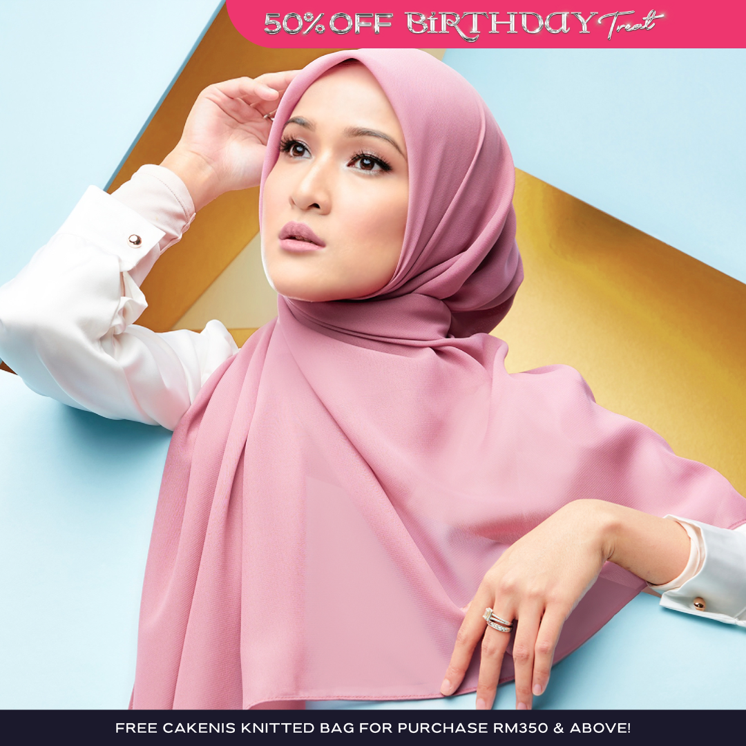 Get Your Hijab Online In Malaysia With Cakenis for Elegant Draping