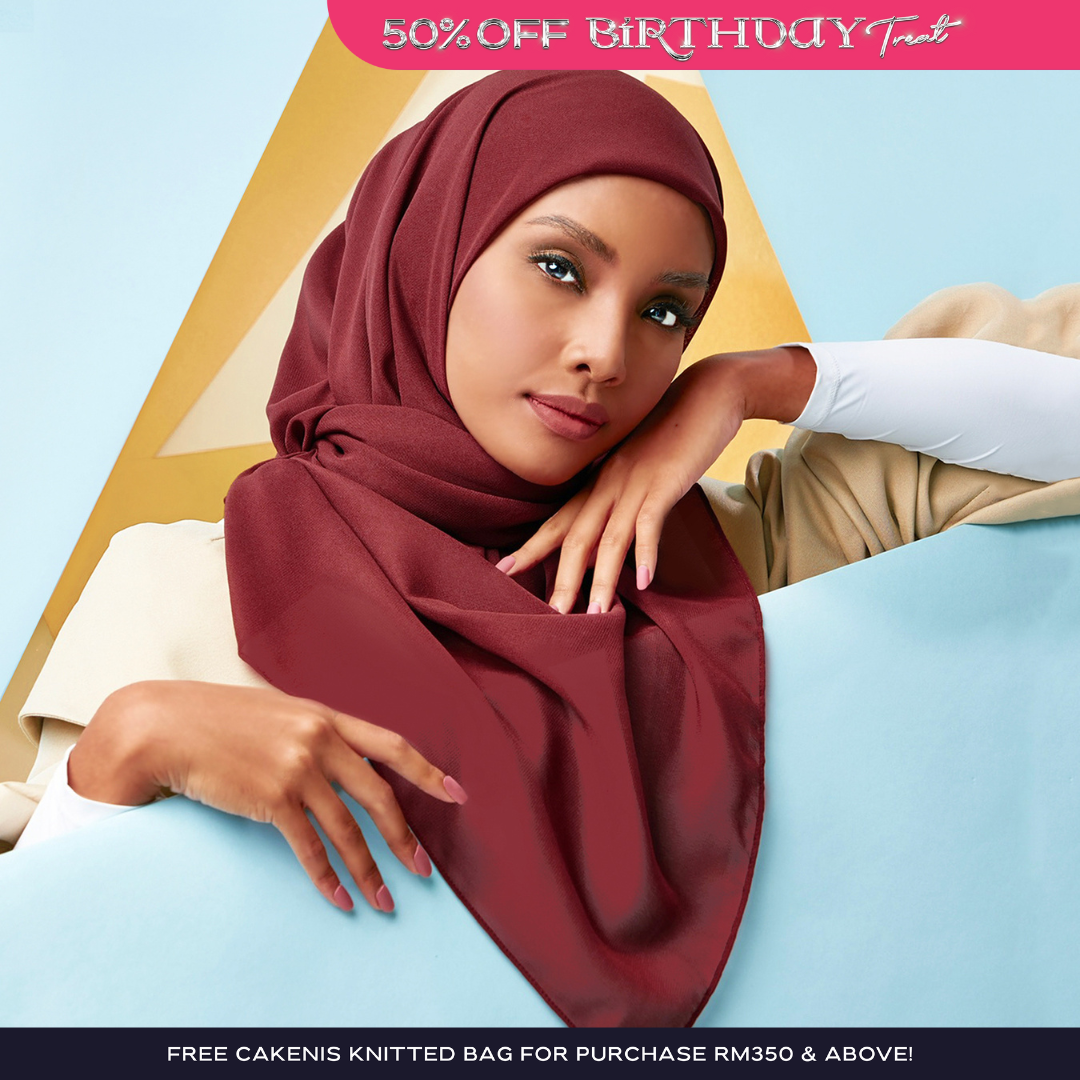 Get Your Hijab Online In Malaysia With Cakenis for Elegant Draping