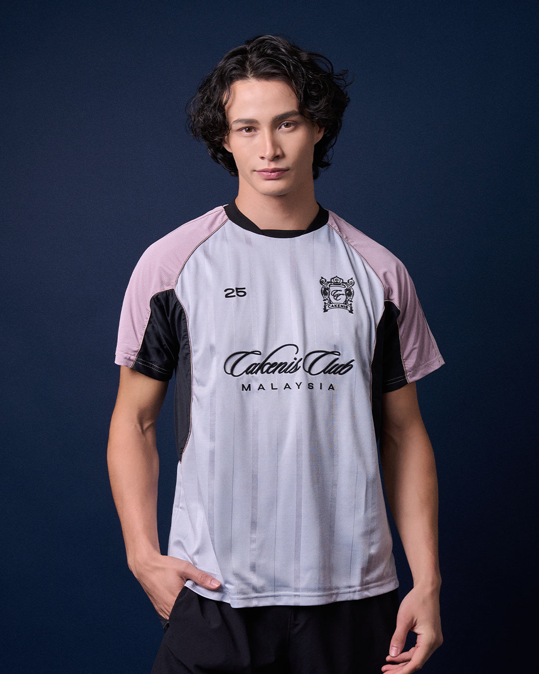 CAKENIS SHOW UP JERSEY MEN IN MAUVE GREY