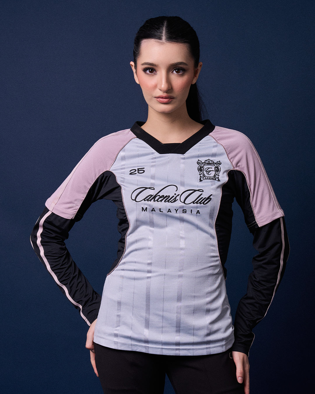 CAKENIS SHOW UP JERSEY WOMEN IN MAUVE GREY