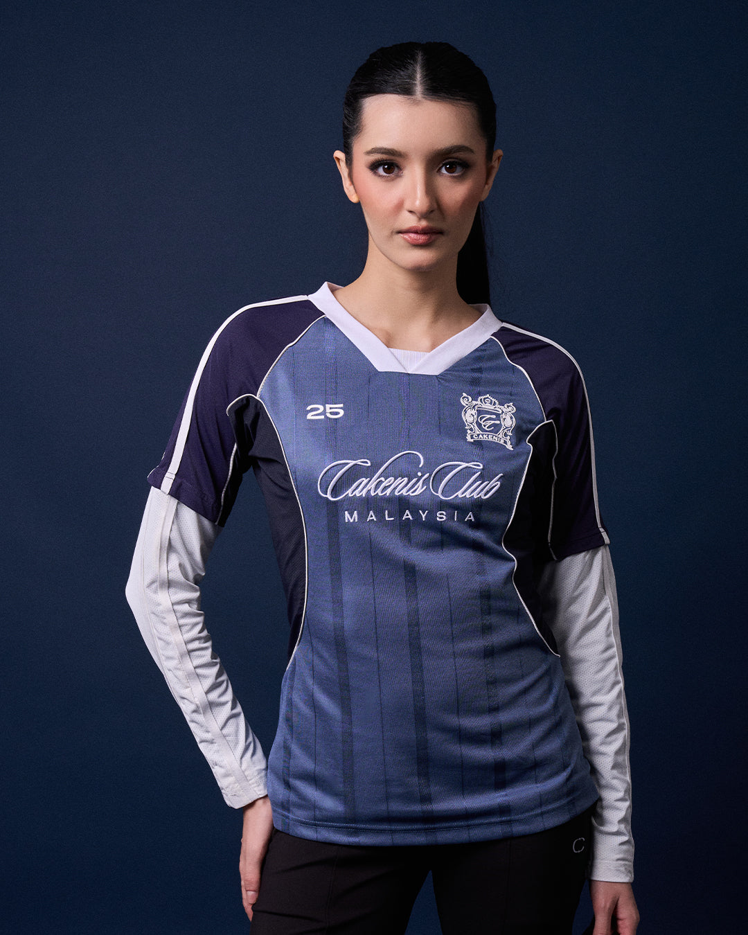 CAKENIS SHOW UP JERSEY WOMEN IN NAVY BLUE