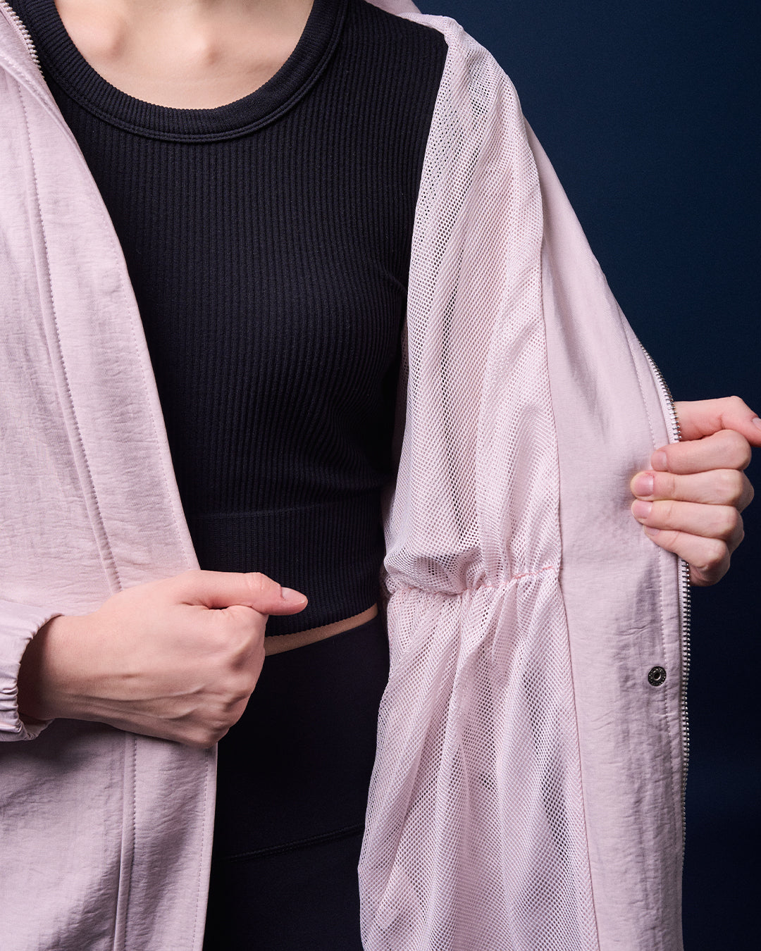 CAKENIS HARPER HOODIE JACKET IN PINK