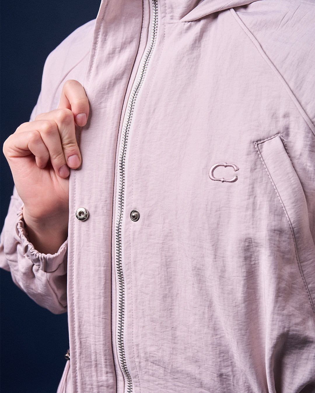 CAKENIS HARPER HOODIE JACKET IN PINK