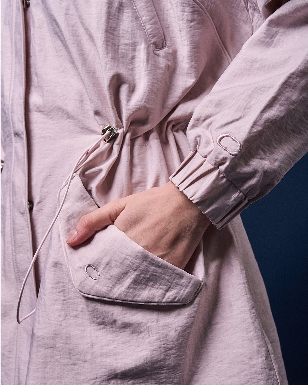 CAKENIS HARPER HOODIE JACKET IN PINK