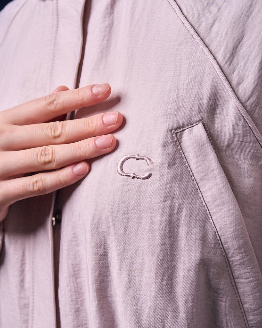 CAKENIS HARPER HOODIE JACKET IN PINK