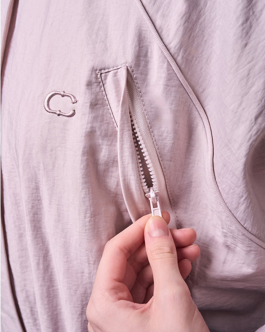 CAKENIS HARPER HOODIE JACKET IN PINK