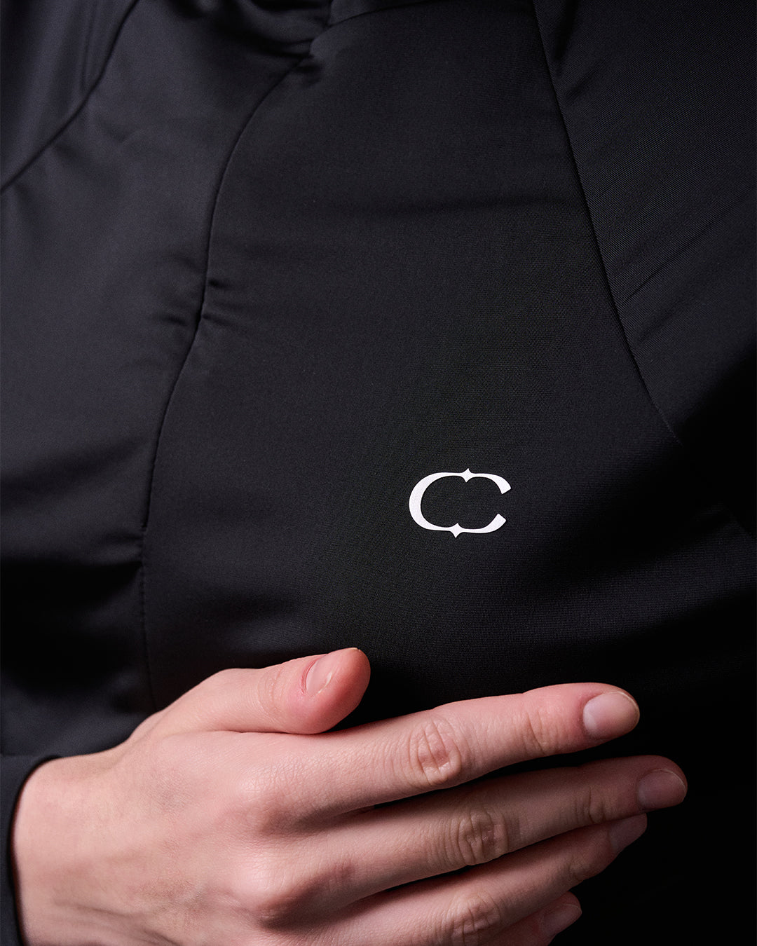 CAKENIS SLIM SPORTS TOP WOMEN IN BLACK