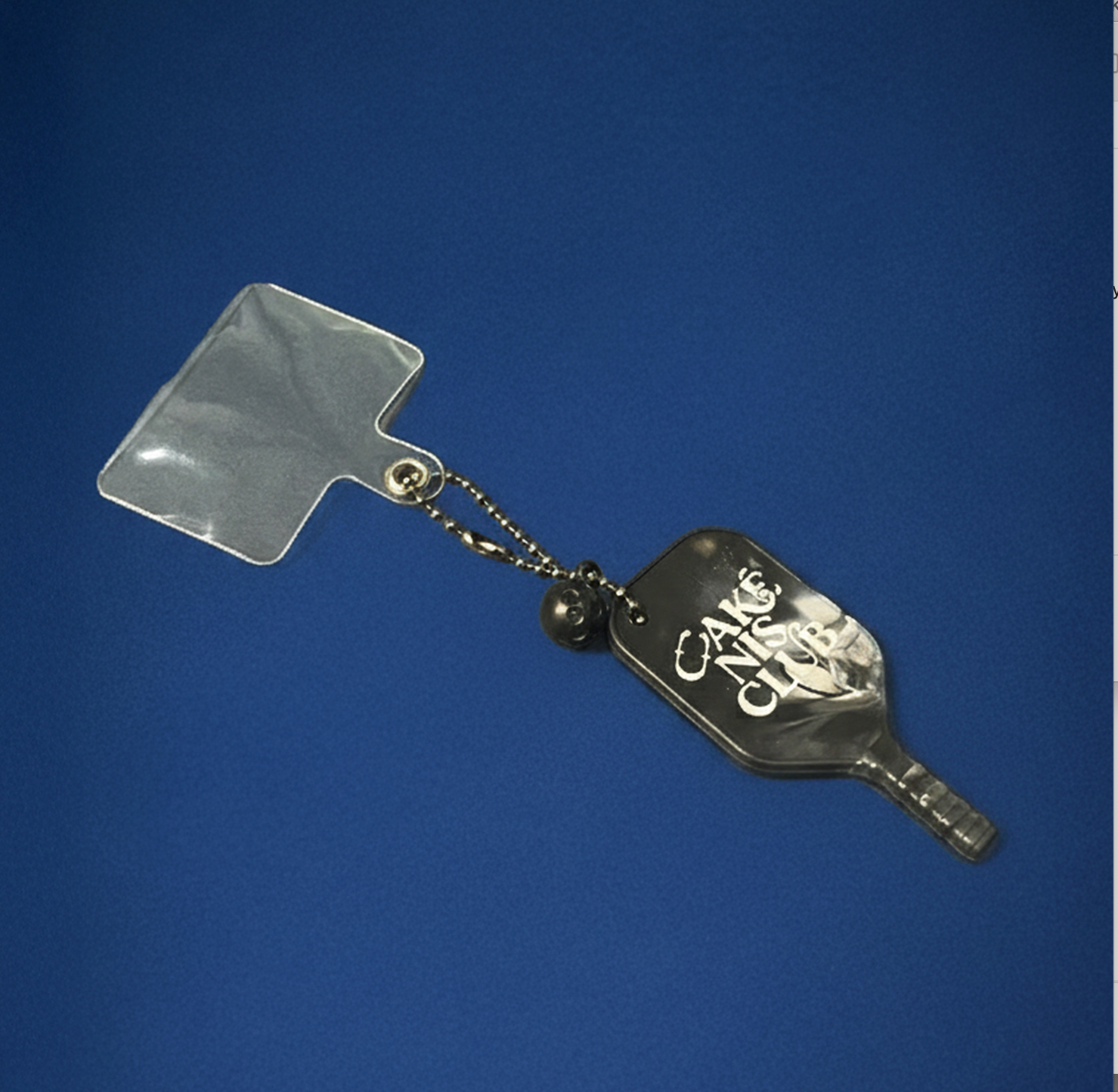 CAKENIS CUP PICKLEBALL KEYCHAIN