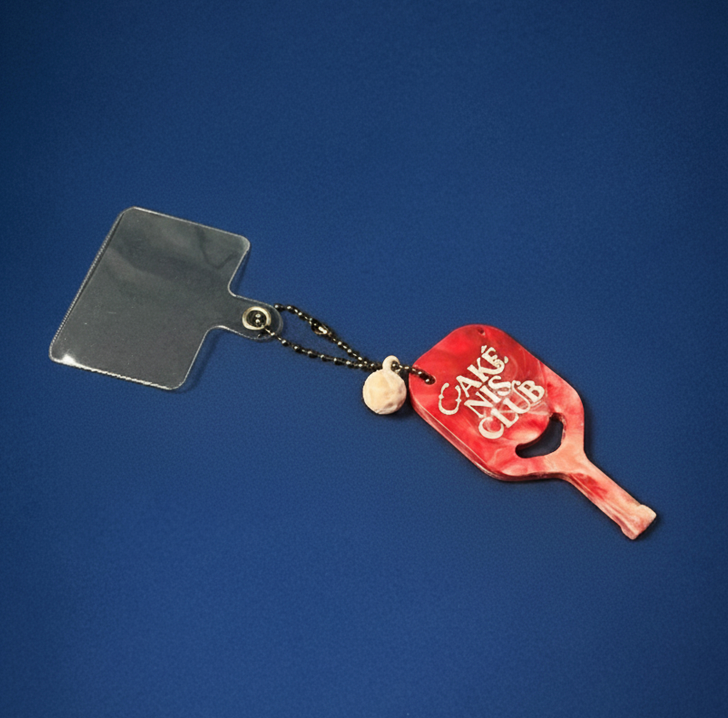 CAKENIS CUP PICKLEBALL KEYCHAIN