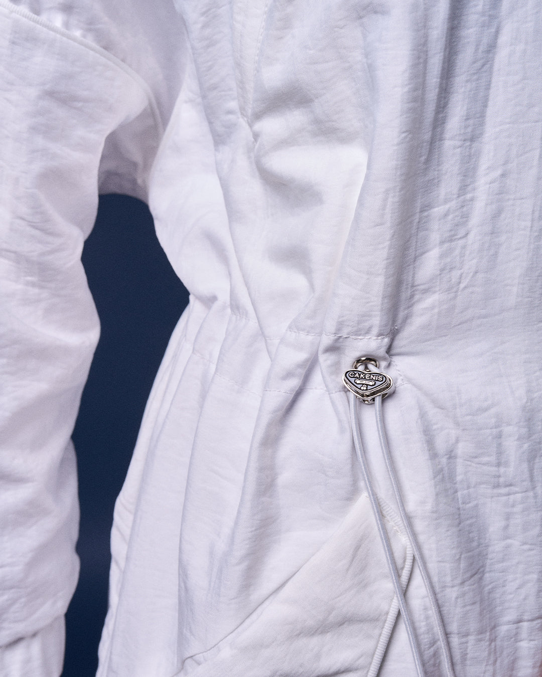 CAKENIS HARPER HOODIE JACKET IN WHITE