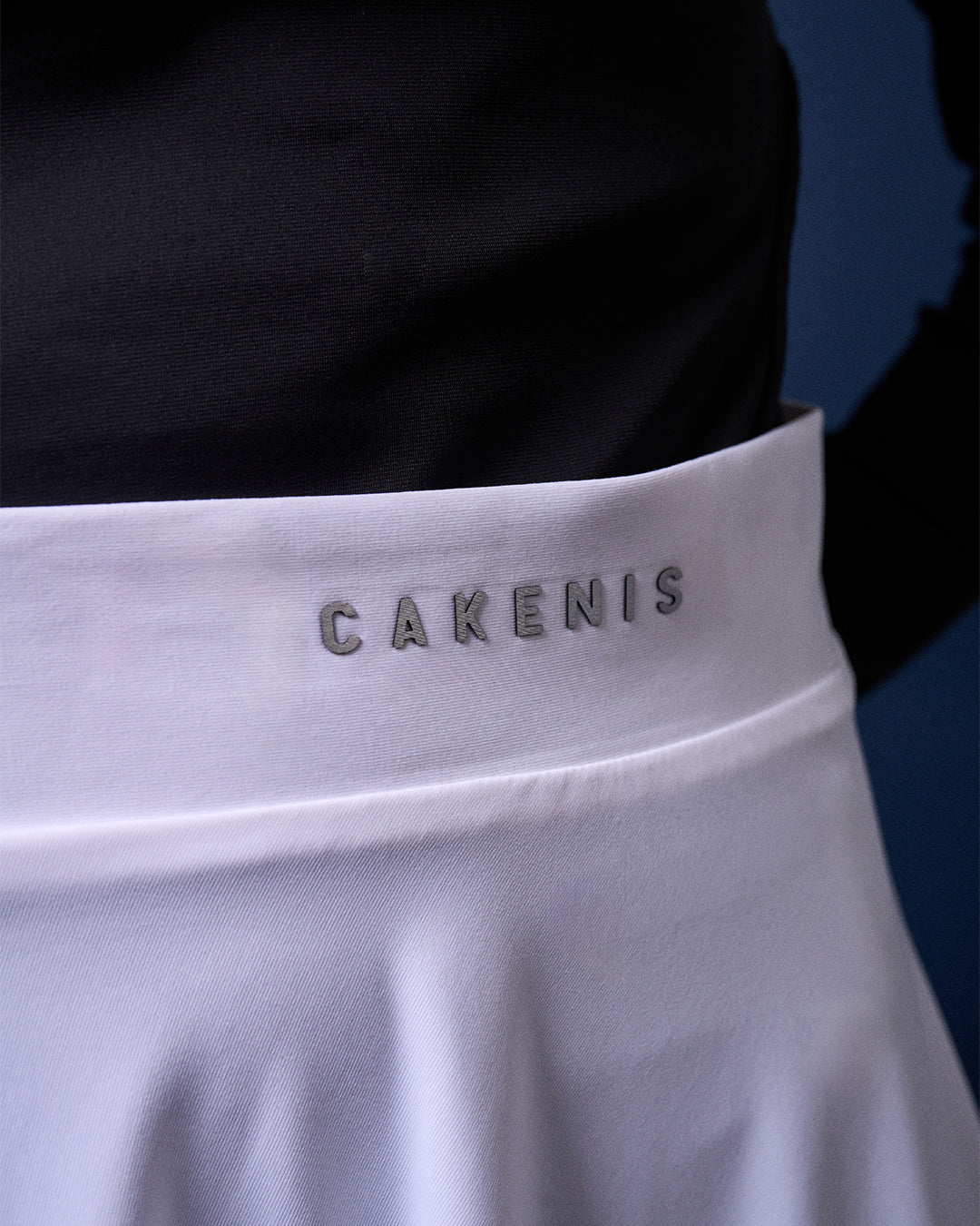 CAKENIS ATHLEISURE SKIRT EXTENDER IN WHITE